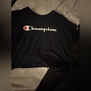 Champion Black T-Shirt